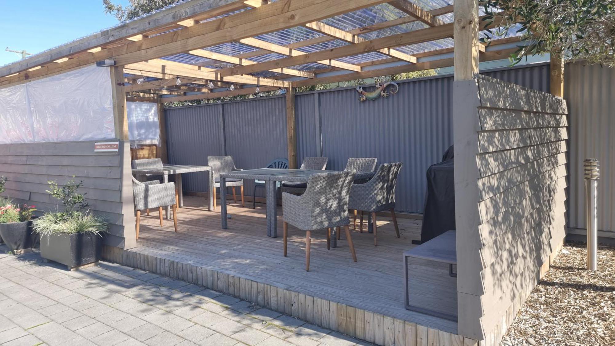 The Mews Oamaru Motel Ngoại thất bức ảnh